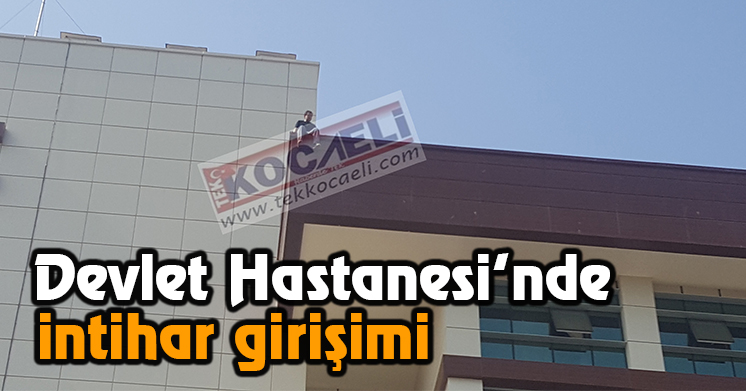 İzmit’te intihar girişimi