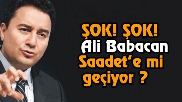 Ali Babacan sürprizi