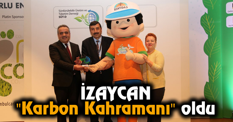 İZAYCAN “Karbon Kahramanı” oldu