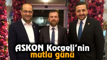ASKON Kocaeli’nin mutlu günü