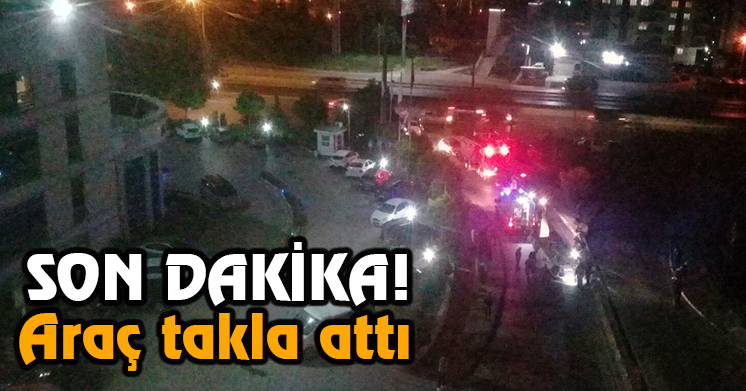 Kuruçeşme mevkiinde kaza