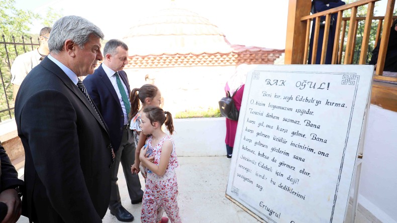 Bilecik Valisi Büyükakın’ı ziyaret etti