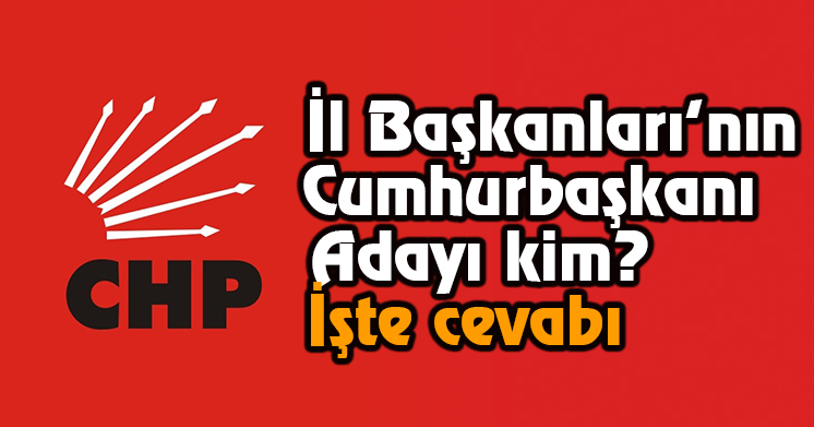 İl Başkanları kimi istedi