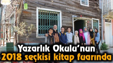 Yazarlık Okulu’nun 2018 seçkisi kitap fuarında