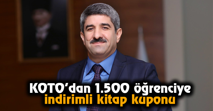 KOTO’dan 1.500 öğrenciye indirimli kitap kuponu