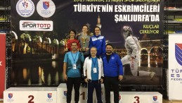 Kağıtsporlu Eskrimciler Şanlıurfayı boş geçmedi