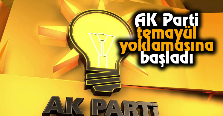 AK Parti temayül yoklamasına başladı