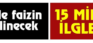 Yapılandırmada peşin ödemede faizin yüzde 90’ı silinecek