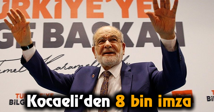 Kocaeli’den 8 bin imza