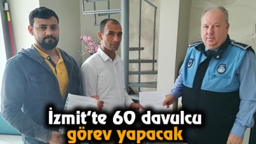 İzmit’te 60 davulcu görev yapacak