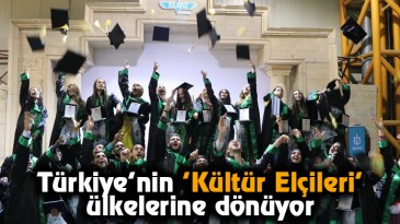 Türkiye’nin ‘Kültür Elçileri’ ülkelerine dönüyor