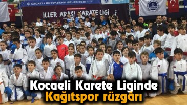 Kocaeli Karete Liginde Kağıtspor rüzgârı