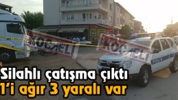 Köseköy’de silahlı çatışma