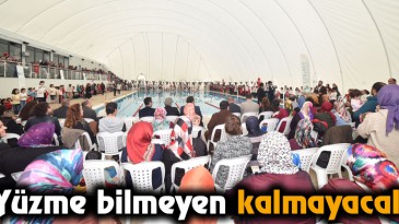Yüzme bilmeyen kalmayacak