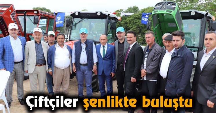 Çiftçiler şenlikte buluştu