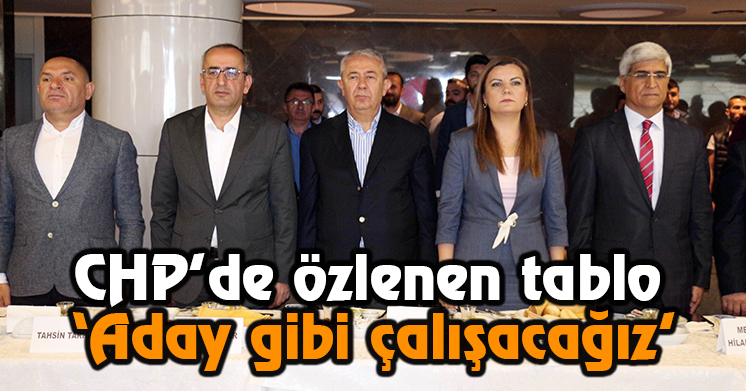 Aday gibi çalışacağız