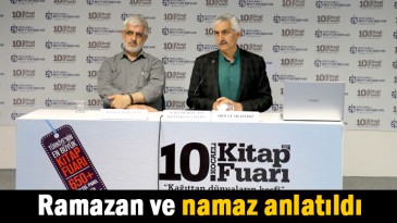“Ramazan ve namaz anlatıldı”