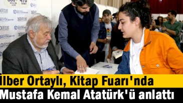 İlber Ortaylı, 10. Kocaeli Kitap Fuarı’nda Atatürk’ü anlattı