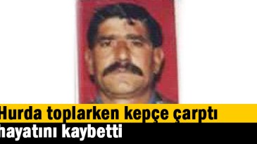 Hurda toplarken kepçe çarptı, ağır yaralandı