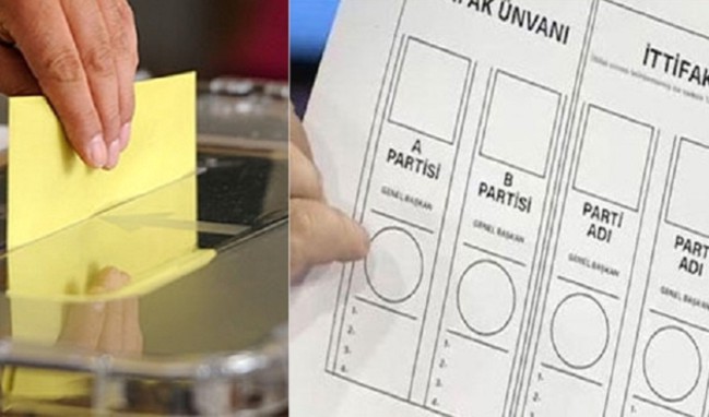 Cumhurbaşkanı adaylarının oy pusulasındaki yerleri belli oldu