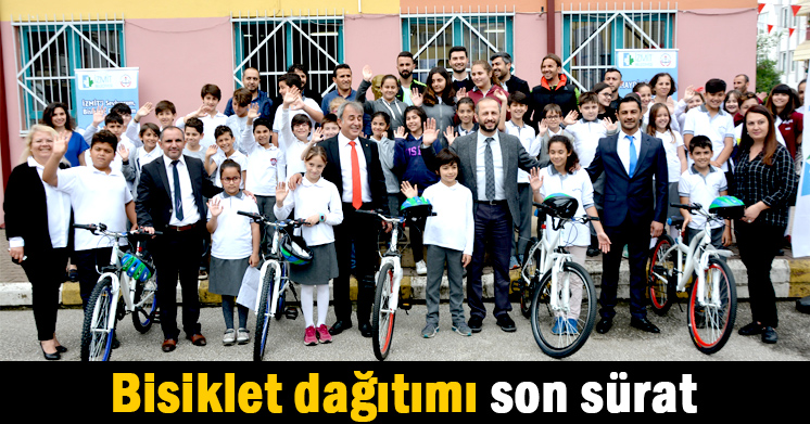 Bisiklet dağıtımı son sürat