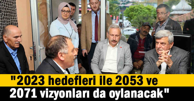 “2023 hedefleri ile 2053 ve 2071 vizyonları da oylanacak”