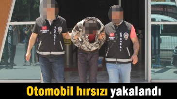 Otomobil hırsızı yakalandı