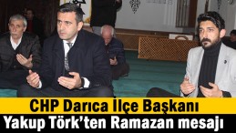 Yakup Törk Ramazan ayı münasebetiyle mesaj yayınladı