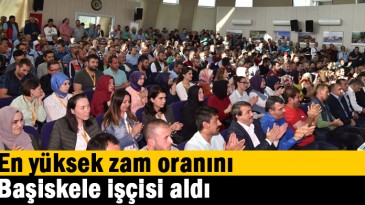 En yüksek zam oranını Başiskele işçisi aldı
