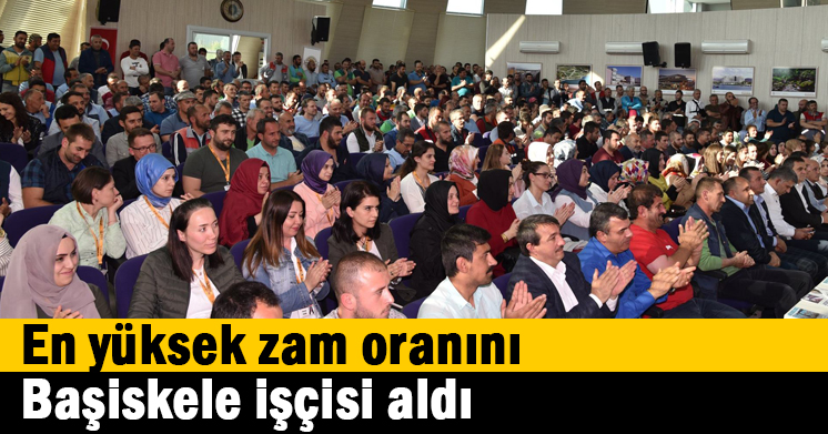 En yüksek zam oranını Başiskele işçisi aldı