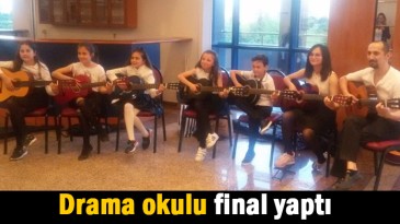 Drama okulu final yaptı