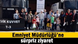 Kocaeli Emniyet Müdürlüğü’ne sürpriz ziyaret