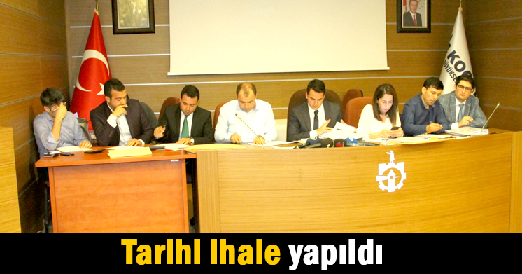 Tarihi ihale yapıldı