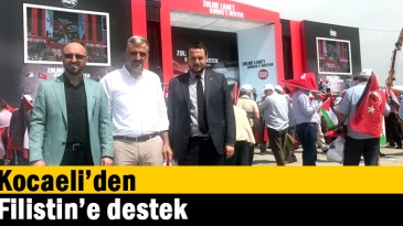   Kocaeli’den Filistin’e destek