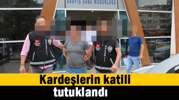 Kardeşlerin katili tutuklandı