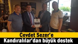 CHP Aday Adayı Sezer’e Kandıralılar’dan destek