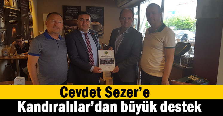 CHP Aday Adayı Sezer’e Kandıralılar’dan destek