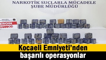 Narkotik’ten operasyonlar