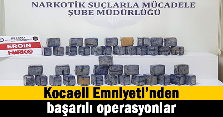 Narkotik’ten operasyonlar