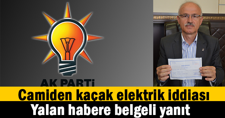 Yalan olduğunu belgeledi