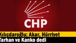 CHP’nin Milletvekili Adayları