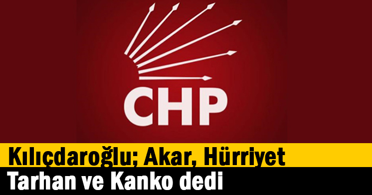 CHP’nin Milletvekili Adayları