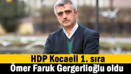 HDP 1. sıra belli oldu