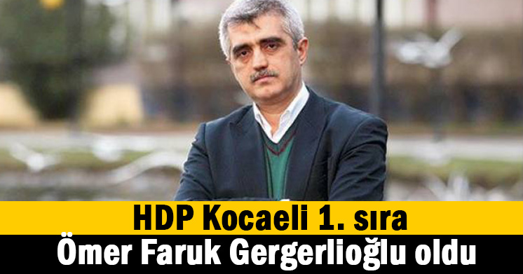 HDP 1. sıra belli oldu