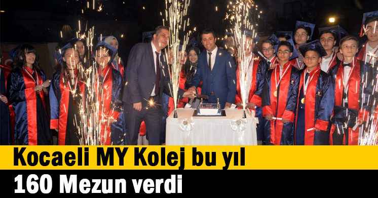 Kocaeli MY Kolej bu yıl 160 Mezun verdi