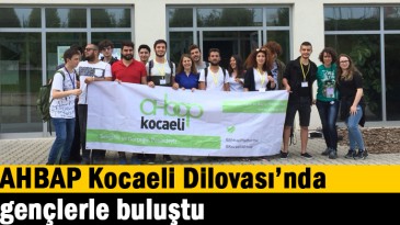 AHBAP Kocaeli Dilovası’nda Gençlerle Buluştu