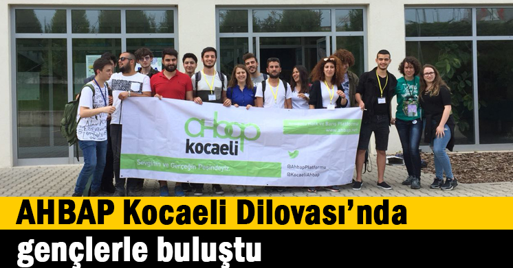 AHBAP Kocaeli Dilovası’nda Gençlerle Buluştu