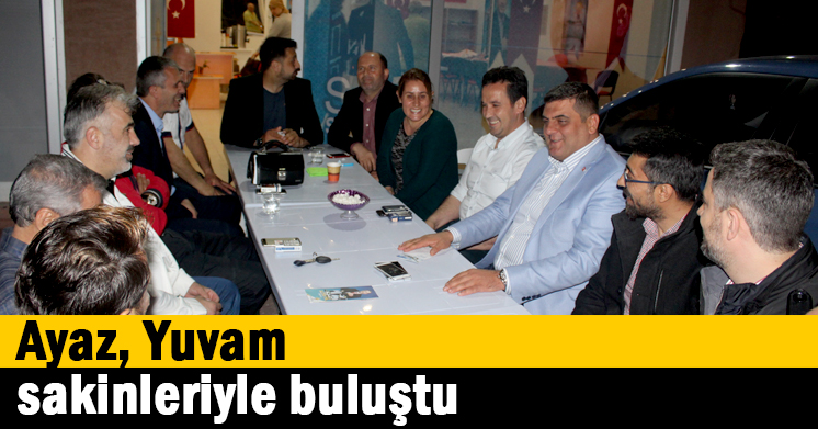 Ayaz, Yuvam sakinleriyle buluştu