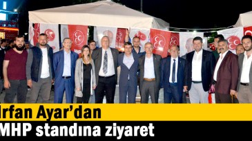 İrfan Ayar’dan MHP standına ziyaret