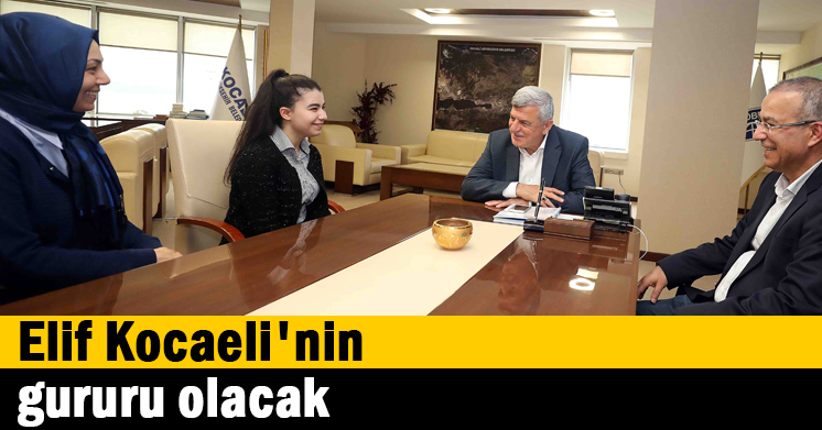 Elif Kocaeli’nin gururu olacak